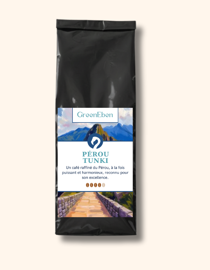 Café en grains Pérou Tunki – Rond et subtil