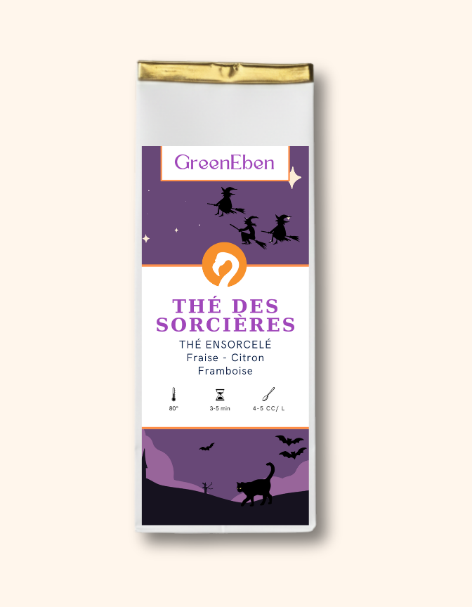 Thé des Sorcières - Citron, Fraise, Framboise
