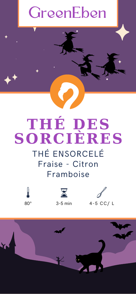 Thé des Sorcières - Citron, Fraise, Framboise