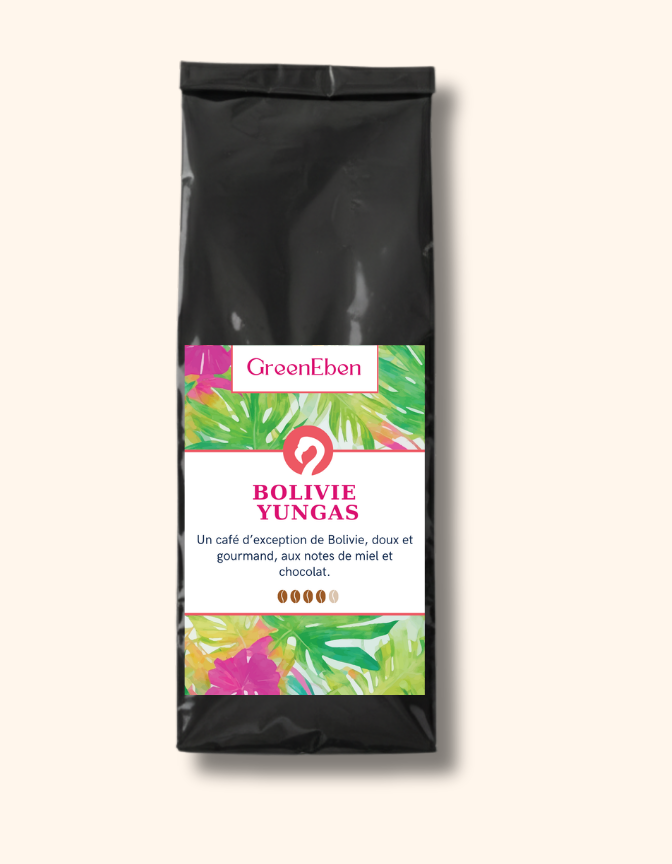 Café en grains Bolivie Yungas – Élégant et équilibré