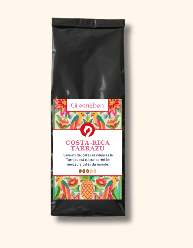 Café en grains Costa Rica Tarrazú – Vif et aromatique