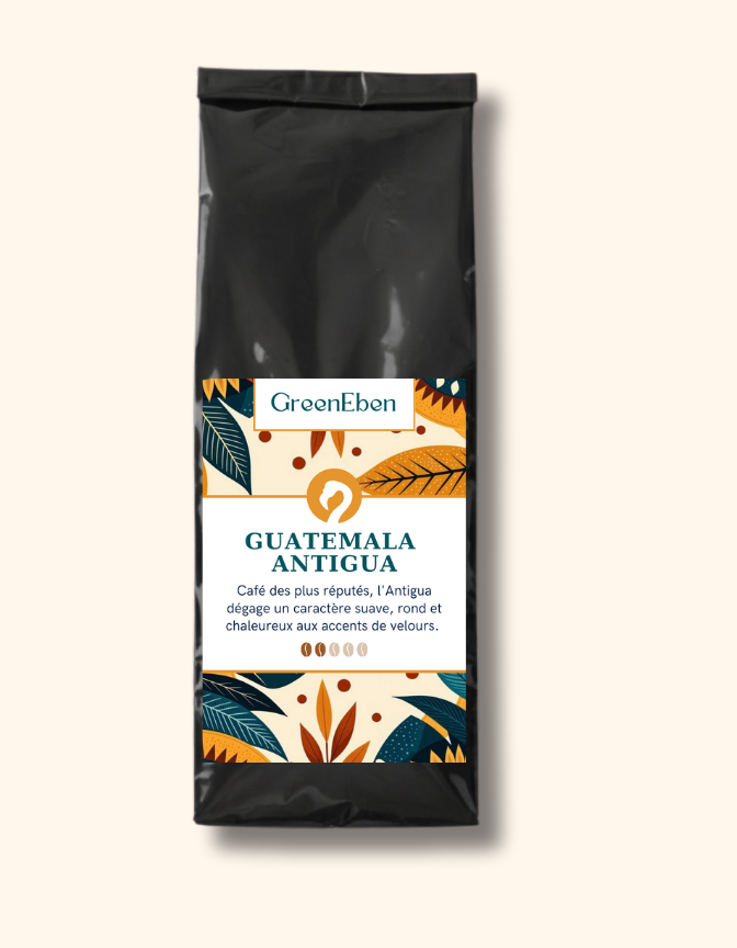 Café en grains Guatemala Antigua – Complexe et chaleureux