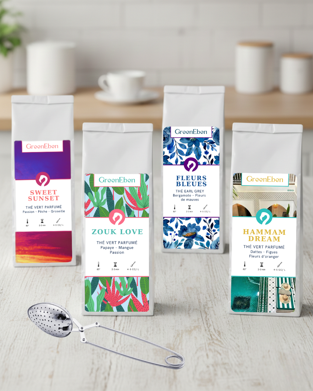 Coffret découverte Thés verts et noirs GreenEben