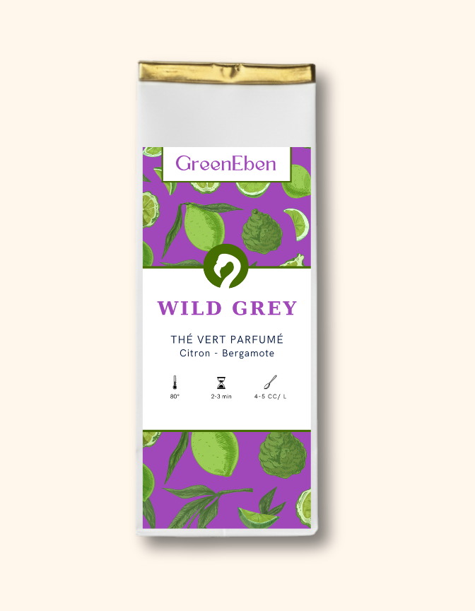 Wild Grey - Thé vert citron, bergamote