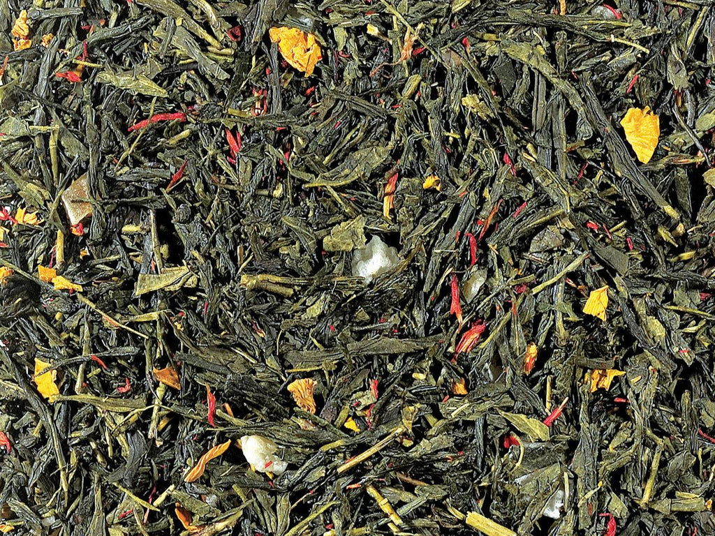 Zouk Love - Thé vert parfumé Papaye, Mangue, Passion